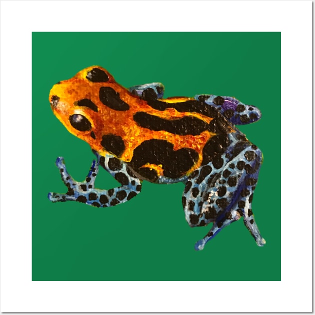 Poison Dart Frog Wall Art by Jhartbynoodles_art